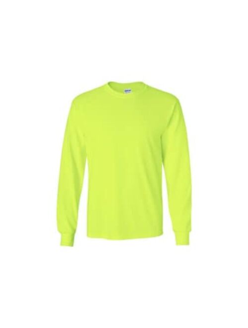 Gildan Ultra Cotton 6 oz. Long-Sleeve T-Shirt (G240) Military Green