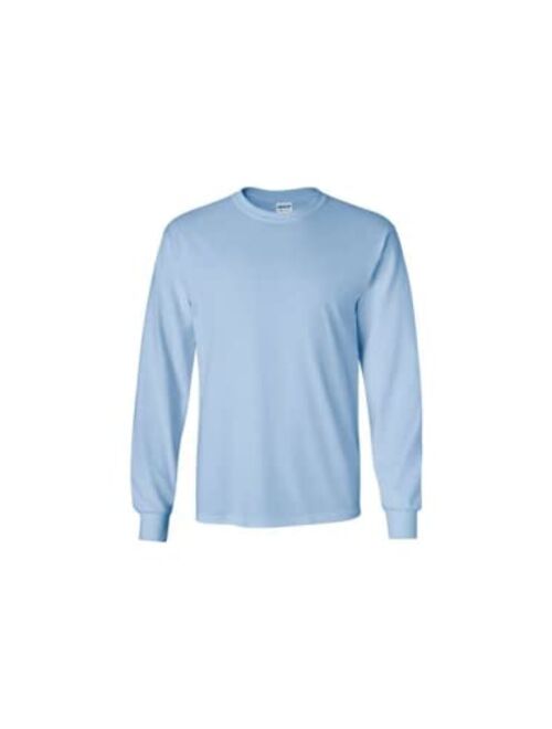 Gildan Ultra Cotton 6 oz. Long-Sleeve T-Shirt (G240) Military Green