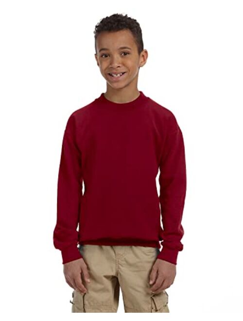 Gildan 7.75 oz 50/50 Youth Crew Neck Sweatshirt G180B