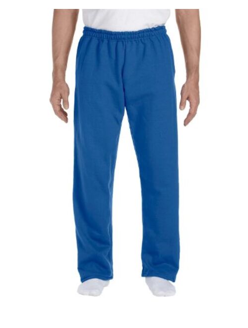 Gildan Men's Dry Blend Open Bottom Sweatpants