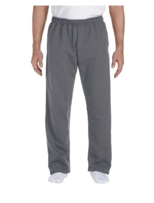 Gildan Men's Dry Blend Open Bottom Sweatpants