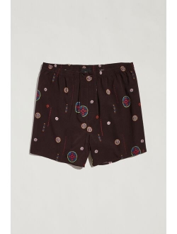 Geometric Print Woven Boxer Short