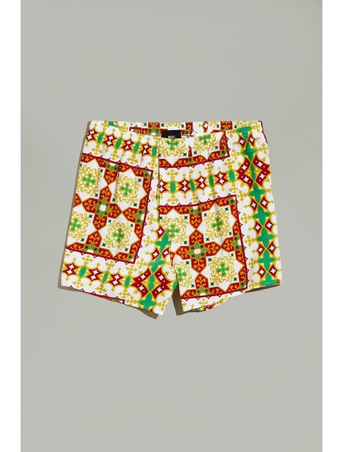 Urban Outfitters Geometric Print Woven Boxer Short