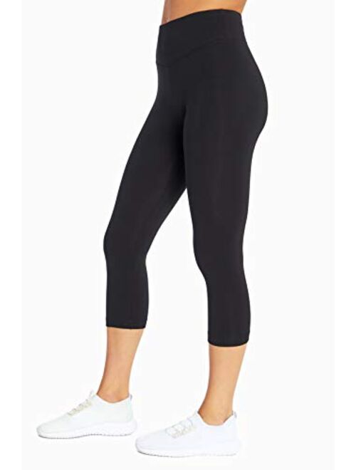 Bally Total Fitness Womens Tummy Control Capri Legging