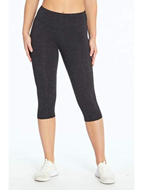 Bally Total Fitness Womens Tummy Control Capri Legging