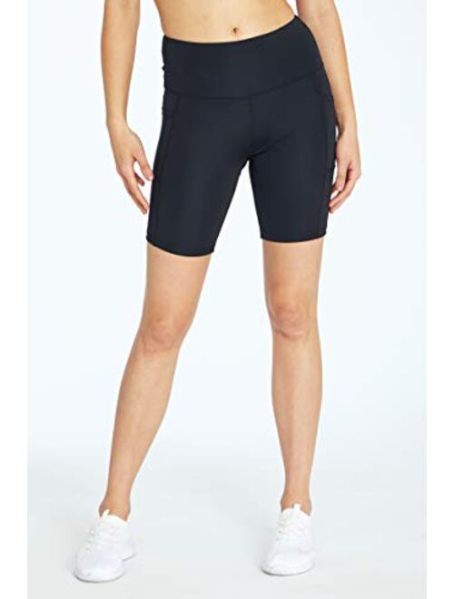 Bally Total Fitness Women's High Rise 7" Pocket Short