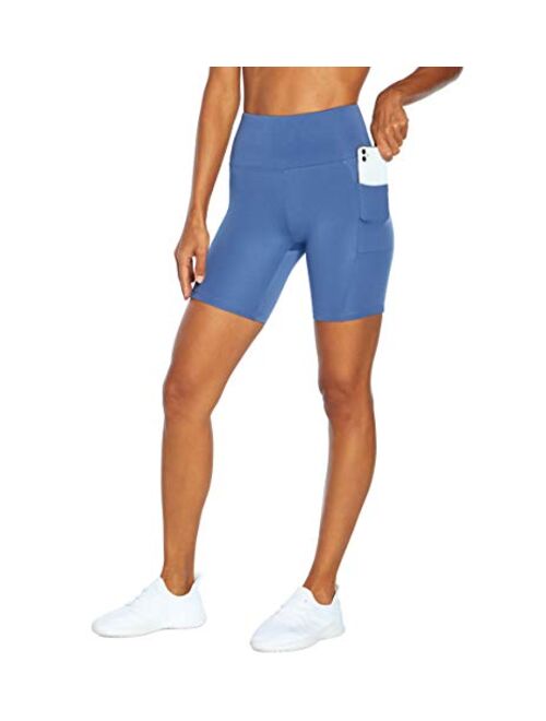 Bally Total Fitness Women's High Rise 7" Pocket Short