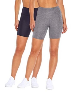 Women's High Rise 7" Bike Short-2 Pack