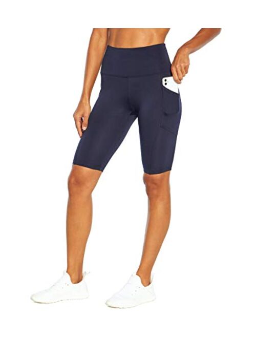 Bally Total Fitness Women's Fiona Pocket Tummy Control 11" Bermuda Short