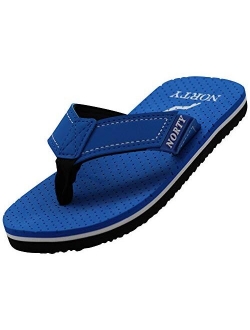 NORTY Boy's Girl's Flip Flop for The Beach, Pool, Everyday - Runs One Size Small