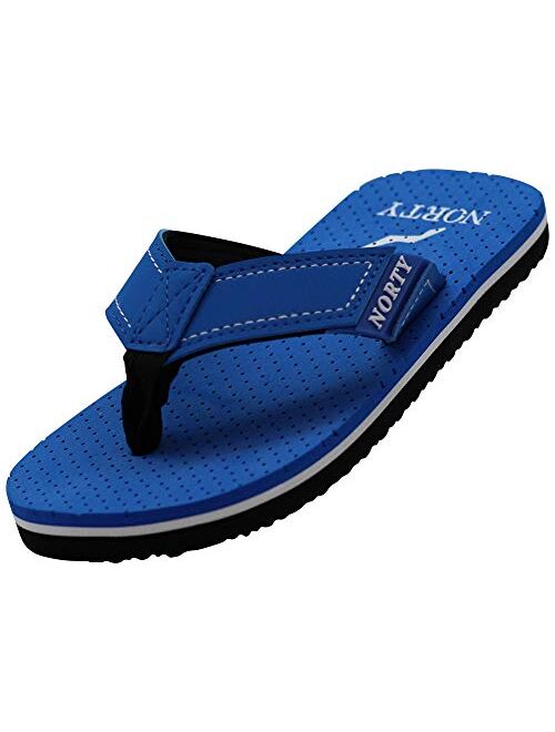 Guess NORTY Boy's Girl's Flip Flop for The Beach, Pool, Everyday - Runs One Size Small