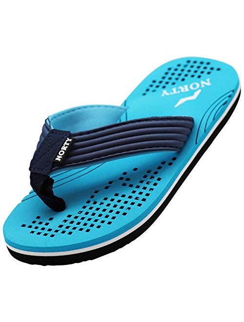 Guess NORTY Boy's Girl's Flip Flop for The Beach, Pool, Everyday - Runs One Size Small