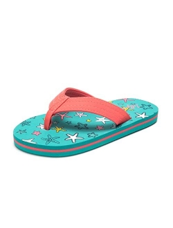 LUFFYMOMO Boys Girls Open-Toe Sandals Summer Beach Water Slides Flip Flops Sandals(Toddler/Little Kid)