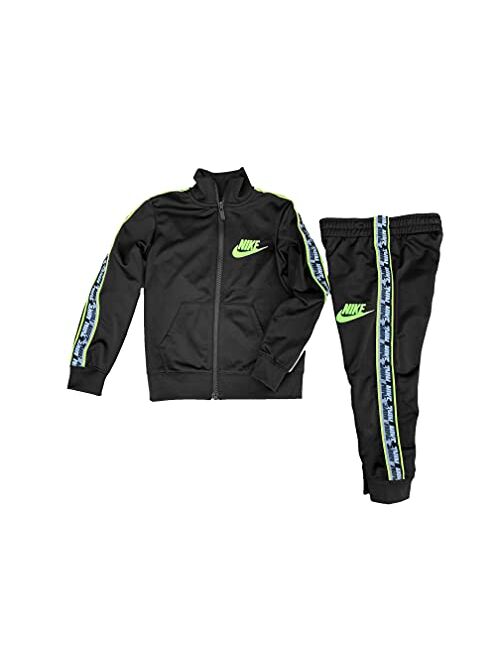 Nike Little Boys Logo Taping Jacket and Pants 2 Piece Set