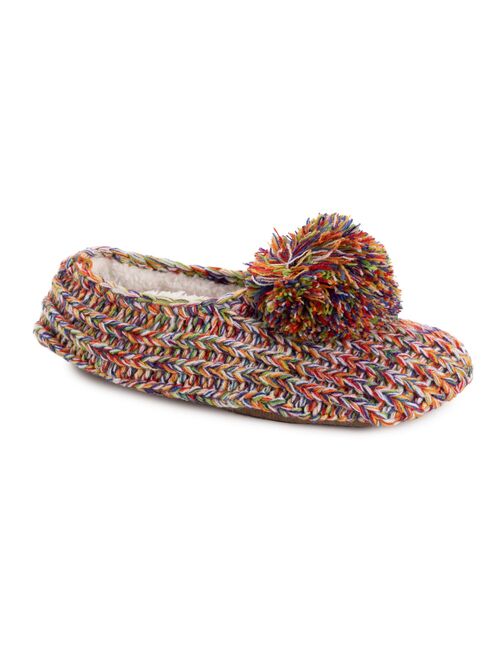 Women's MUK LUKS Moisturizing Oil-Infused Ballerina Slippers