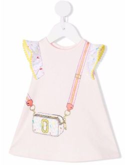 The Marc Jacobs Kids trompe l'oeil organic cotton dress