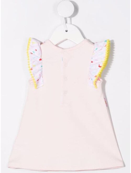 The Marc Jacobs Kids trompe l'oeil organic cotton dress