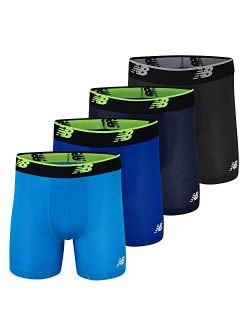 New Balance Men's Premium Performance 6 Boxer Brief Underwear