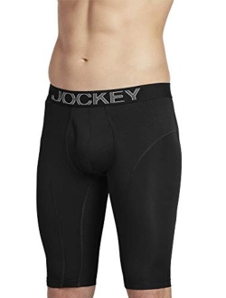 Men's Long Leg Underwear RapidCool 13" Quad Short