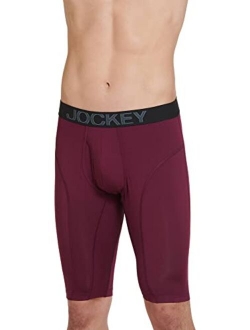 Men's Long Leg Underwear RapidCool 13" Quad Short