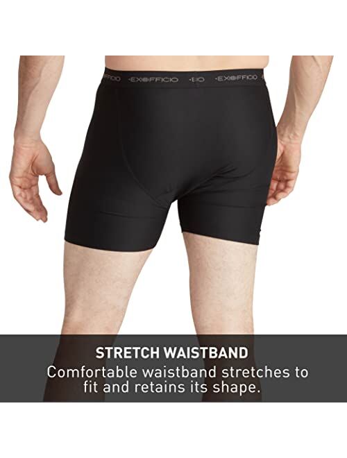 ExOfficio Men's Give-N-Go Long Leg Boxer Brief 2 Pack