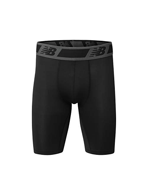 New Balance Men's Dry Fresh 9" Inseam Boxer Briefs (2-Pack of Men's Underwear)