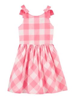 Big Girls Gingham Tank Dress