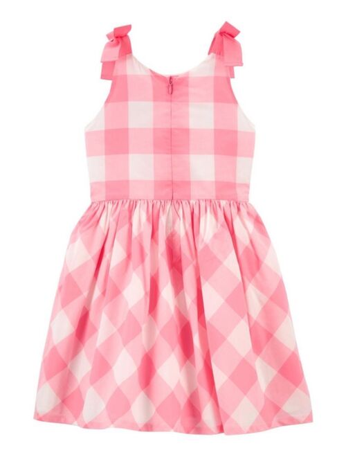 Carter's Big Girls Gingham Tank Dress