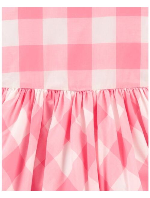 Carter's Big Girls Gingham Tank Dress