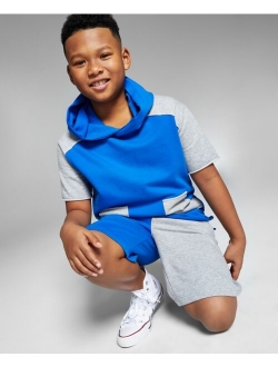 Big Boys Colorblocked Shorts, Created for Macy's