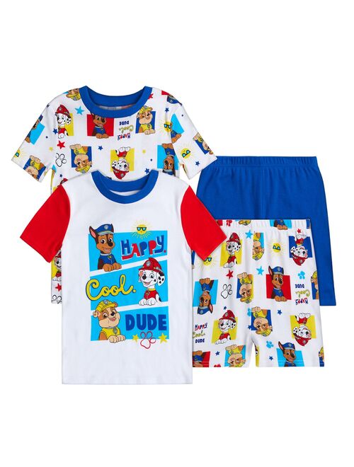 Boys 4-8 Paw Patrol "Happy, Cool Dude" Tops & Bottoms Pajama Set