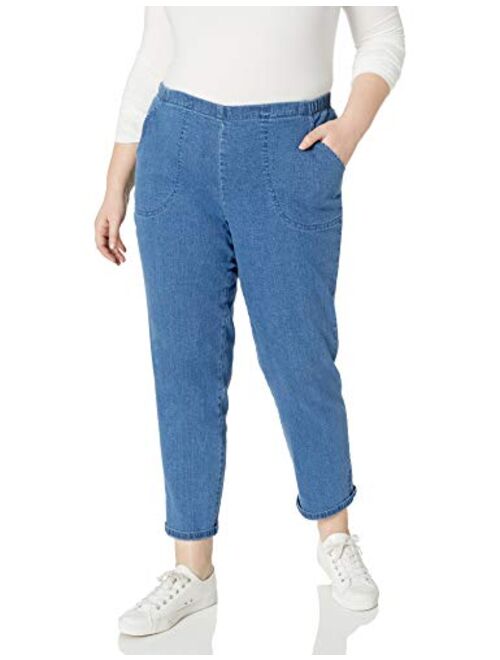 JUST MY SIZE Women's Apparel Stretch Classic Denim Jeans