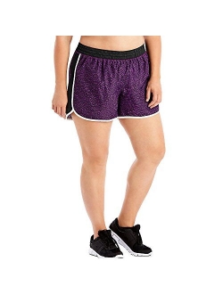 Women's Plus Size Active Woven Run Athletic Short