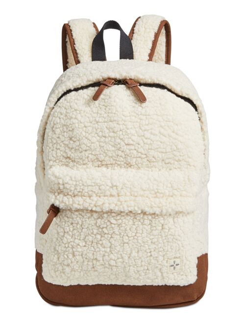 Sun + Stone Riley Fleece Backpack, Created for Macy's