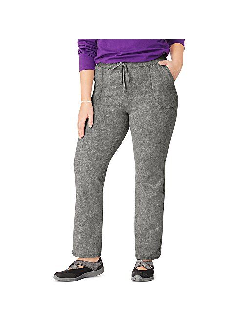 Just My Size Women's Plus French Terry Pant