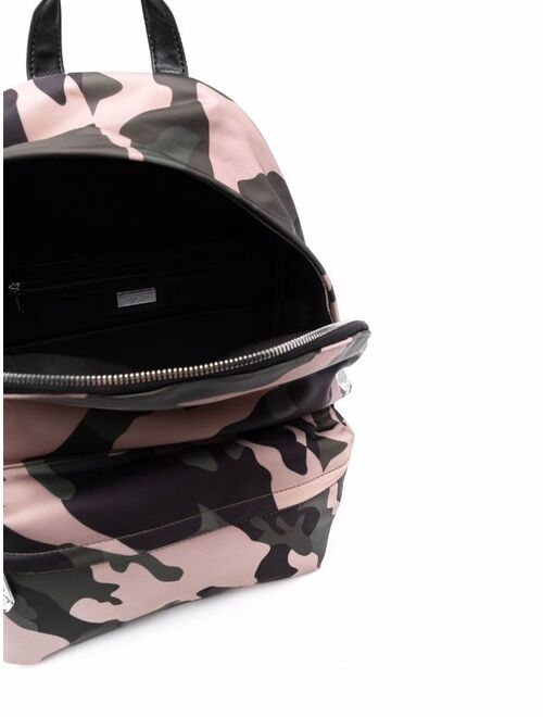 Philipp Plein camouflage-print backpack