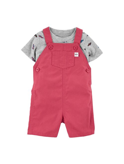 Baby Boy Carter's 2-Piece Cars Tee & Shortalls Set