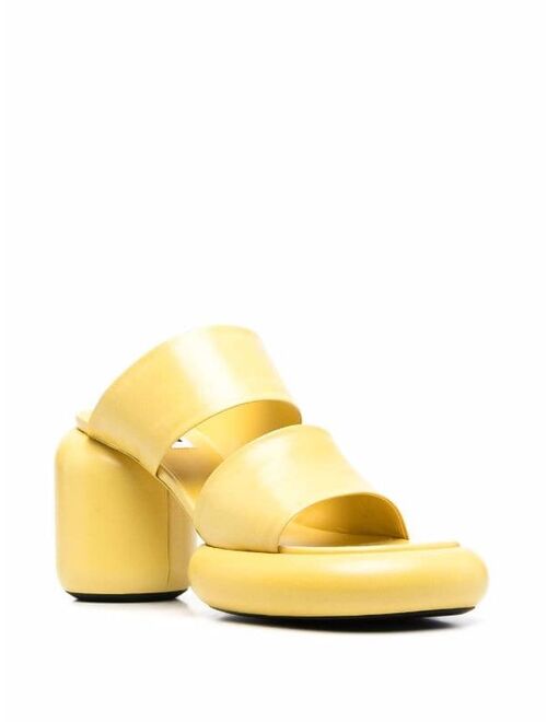 Jil Sander block-heel slip-on sandals