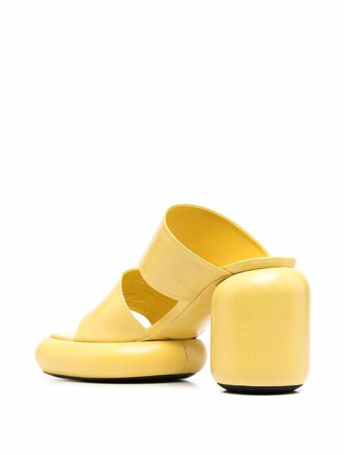 Jil Sander block-heel slip-on sandals