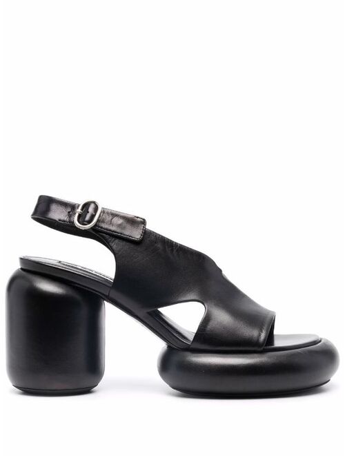 jil sander chunky sandals