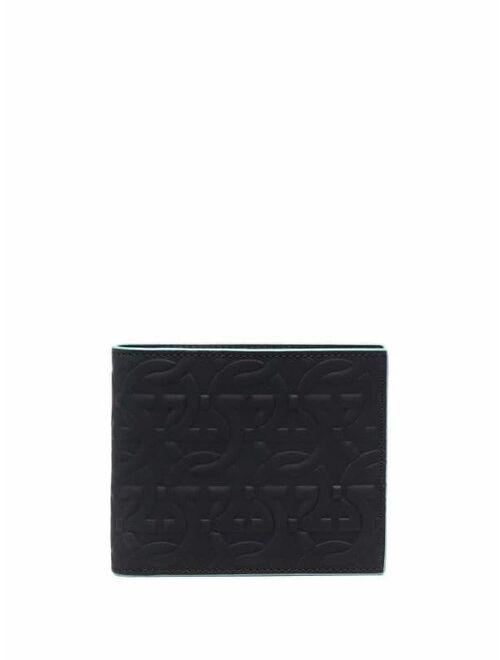 Salvatore Ferragamo Gancini embossed wallet