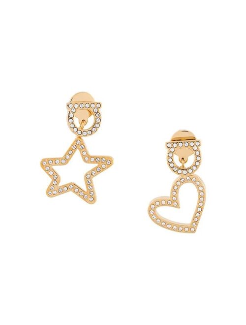 Salvatore Ferragamo Gancini star-drop earring