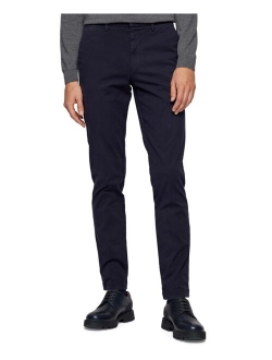 BOSS Men's Tapered-Fit Stretch Cotton Pants