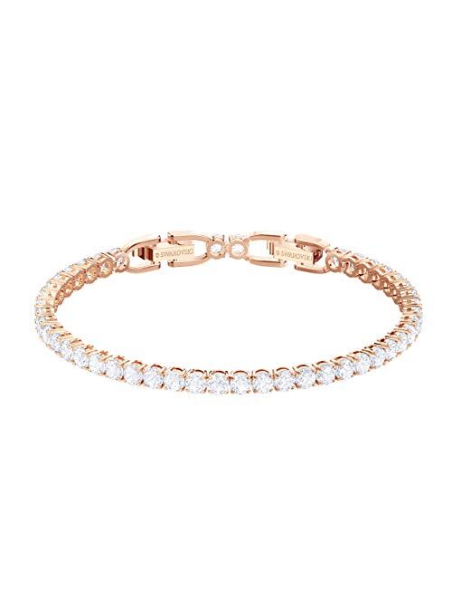 SWAROVSKI Tennis Deluxe Crystal Bracelet and Necklace Jewelry Collection