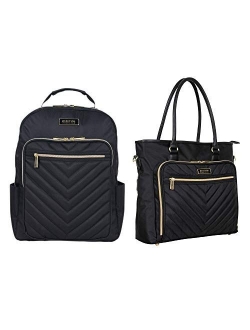 Chelsea Chevron 15" Laptop & Tablet Business Tote