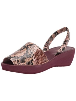 Women's Fine Glass Wedge Sandals