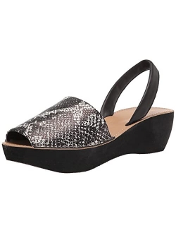 Women's Fine Glass Wedge Sandals