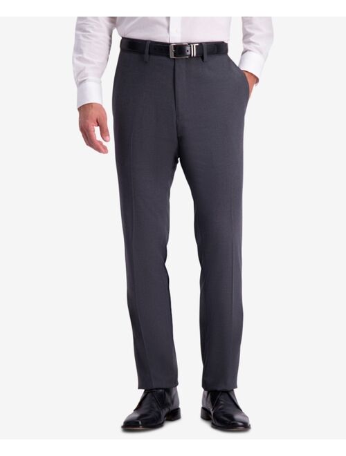 Kenneth Cole Reaction Men's Slim-Fit Shadow Check Dress Pants