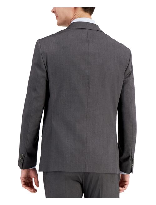 Buy Kenneth Cole Reaction Men's Techni-Cole Light Gray Suit Separate ...