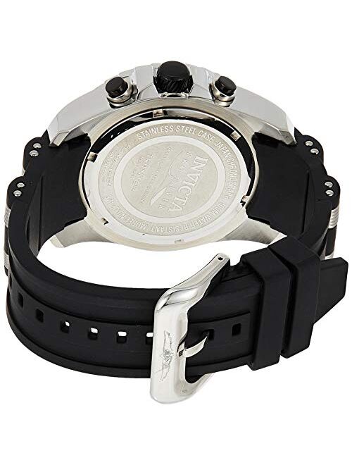 Invicta Men's 22428 Pro Diver Stainless Steel Quartz Watch with Silicone Strap, Two-Tone, 25